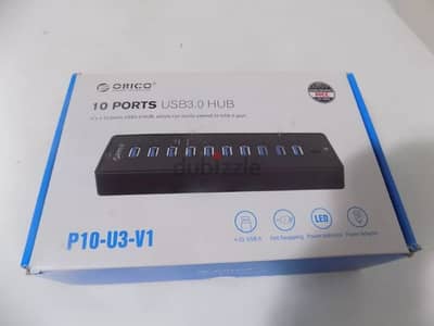 orico usb hub 3 10 port جديد للبيع