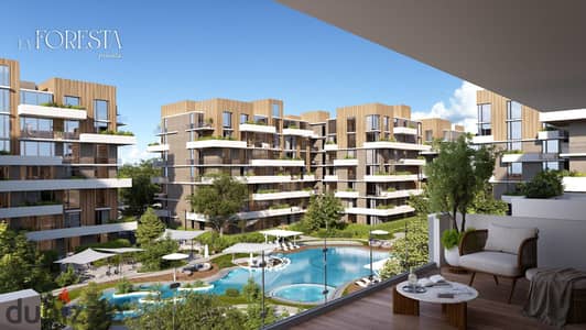 Prime Location Apartment – Corner View of the Club    In a Prestigious Residential Area  Located in Al Bosco Compound - Future City - LA NOLINA Area