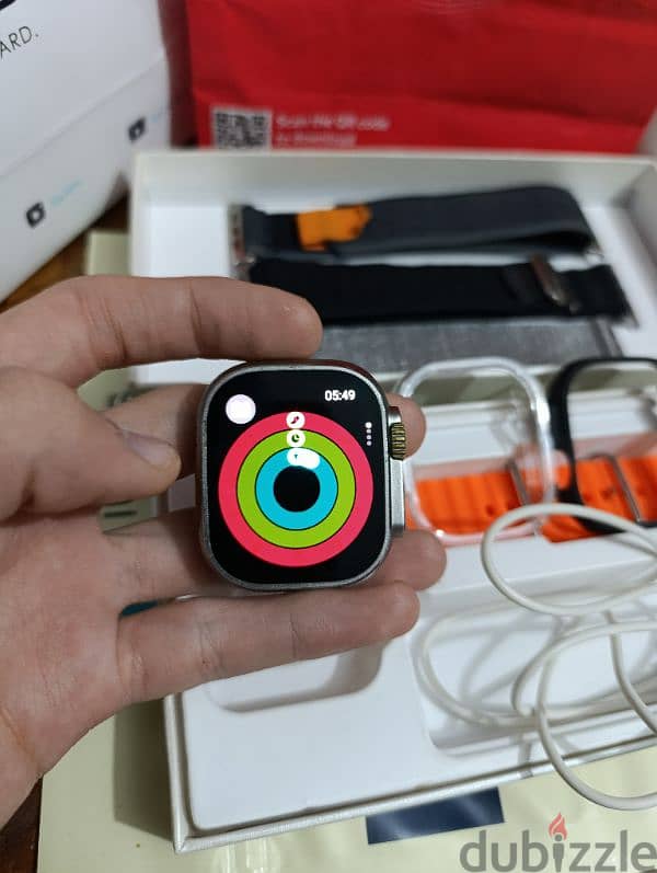 Hk9 ultra 2 smart watch السعر 1300 4