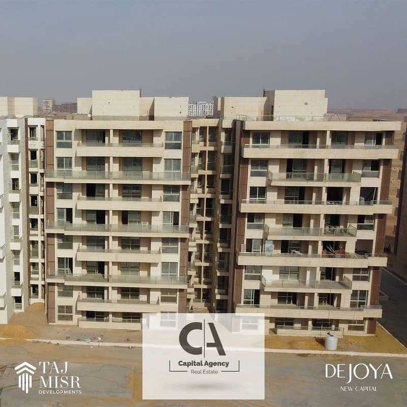 Apartment for sale in the heart of the new Capital with a 5% down payment and equal installments in De Joya | Close to the Green River 0