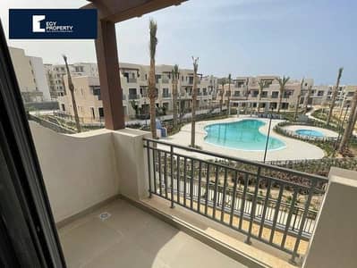 فيلا بالتقسيط بأقل سعر مباشرة على حمام السباحة في مراسي الساحل الشمالي Marassi North Coast