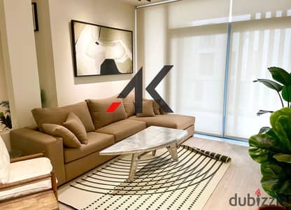 Prime Location Furnished Apartment For Rent in Eastown - New Cairo