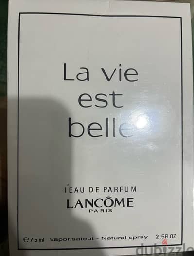 برفان اوريچينال la vie est belle متبرشمه مفتحتش