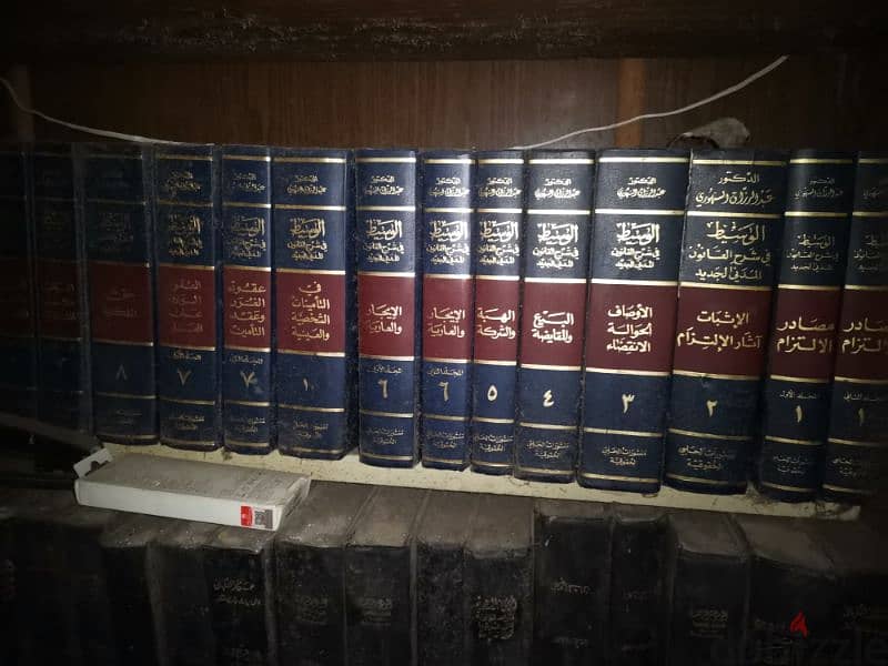 كتب قانون، مكتبة محامي كبيرة وبها كتب اساسية في القانون 4