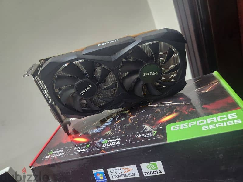 كارت شاشه zotac gtx 1060 3gb 4