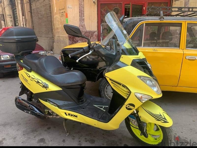 Sym Joyride 200 evo لسرعه البيع 0