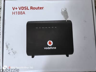 راوتر فودافون فقط . بكامل مشتملاته Vdsl Ac1200  استعمال بسيط جدا