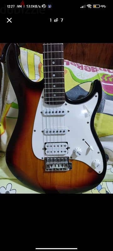 Electric guitar Stratocaster Shape