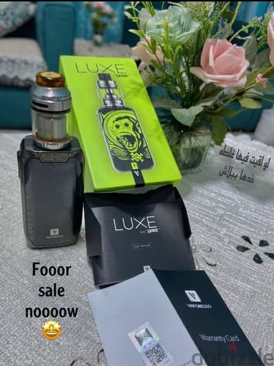 فيب لوكس فابورسو او luxe vaporesso