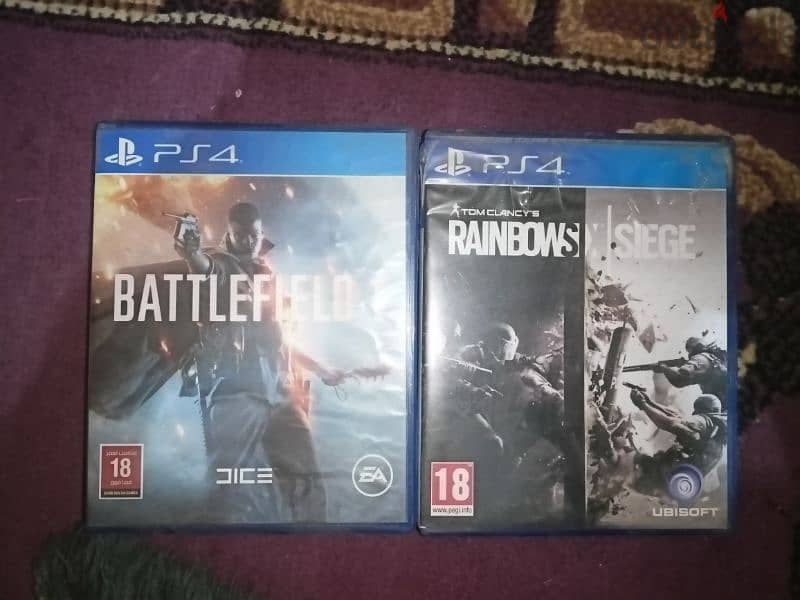 battlefield 1 . . rainbow six seige 0