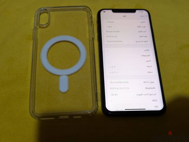 iPhone xs max 64giga 8