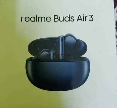 Realme air buds 3 مستعمل بحالة الجديد شهرين فقط