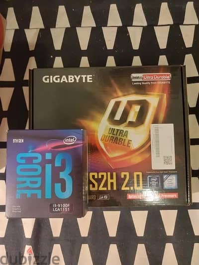 i3 9100f with h310 with boxes new