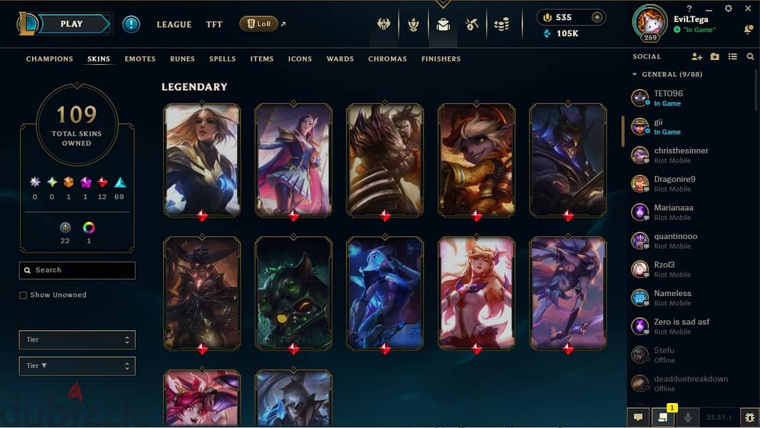 League of legends EUNE account for sale 1