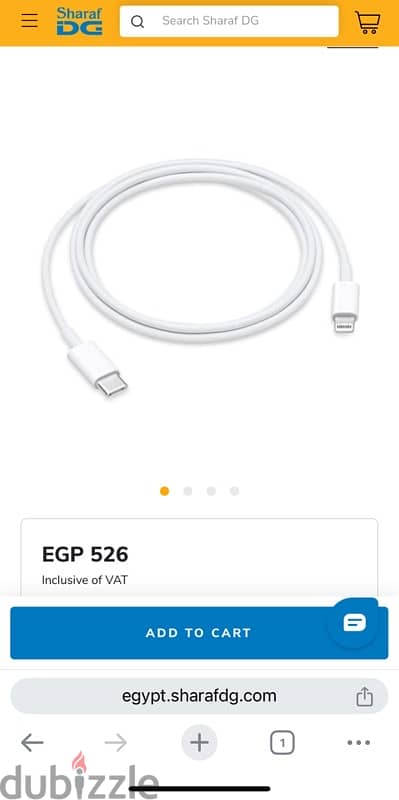 iphone Lightning to USB-C original Cable