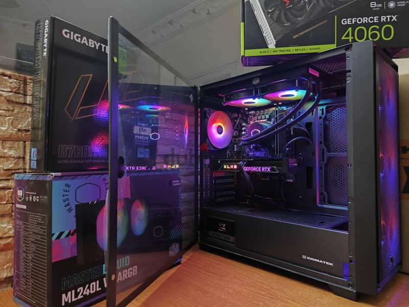 Gaming Pc Core™ i7-14700K RTX 4060 14 جيل 7