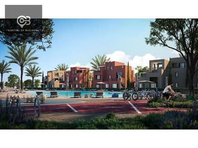 Chalet for sale with sea view + 0% down payment in Makadi Heights, Hurghada