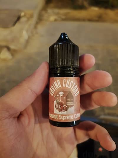 E-liquid. Coffee hazelnut ice. 50mg nicotine