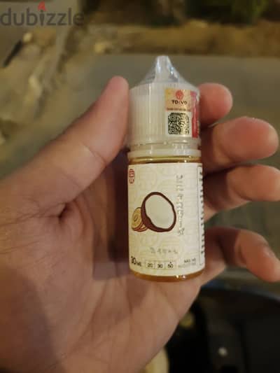 E-liquid. Tokyo Pina colada. 50mg nicotine