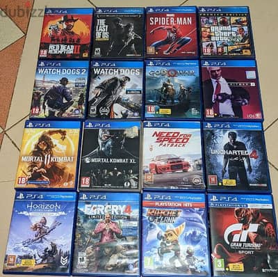 Ps4-ps5 Cd Games-playstation / العاب بلايستيشن - بلاى ستشين ٤