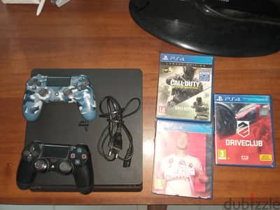 Ps4 slim 500gb | سوفت 11.00