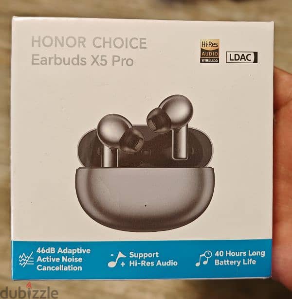 Honor earbuds X5 pro Grey سماعات بلوتوث اونر اكس ٥ برو 0