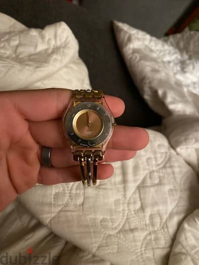 Swatch TRI-GOLD L Unixex Watch