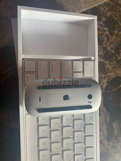 MacBook mouse and keyboard