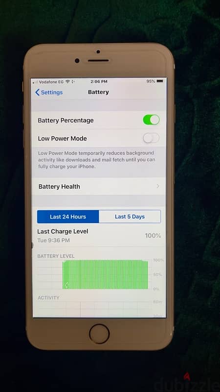 أبل iPhone 6 Plus | 64 جيجابايت | حالة ممتازة | بطارية 98% 9