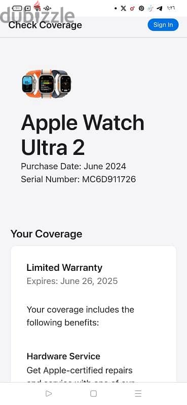 Apple watch ultra 2 2023