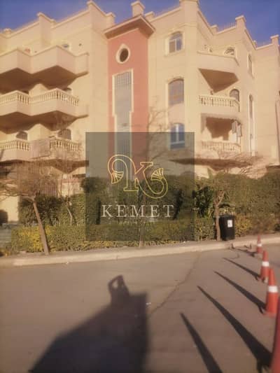 Apartment for sale in Al Narges Villas 8  Directly on Gamal Abdel Nasser Axis  Ultra super deluxe finishing  200 m first floor