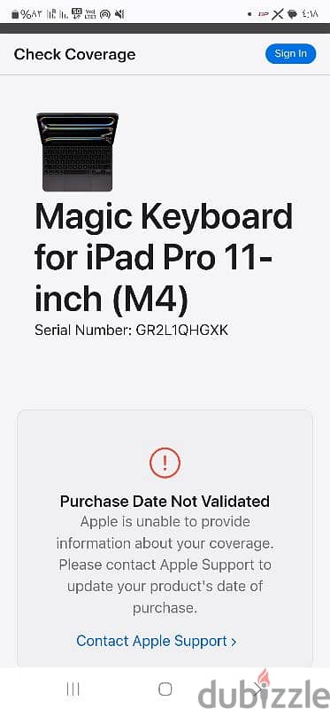 magic keyboard Arabic m4 11 inch