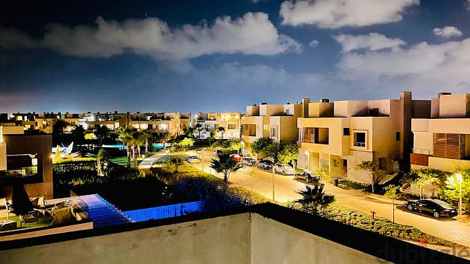 شاليه ارضي بجاردن للبيع في هاسيندا باي Hacienda bay  بتسهيلات مميزه 0