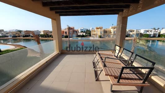 Fully finished First Row Lagoon standalone villa for sale in El Gouna