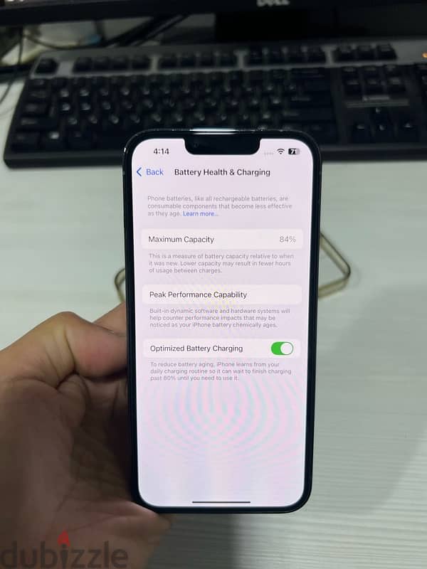 ايفون ١٣ برو ٢٥٦ حاله ممتازه بطاريه ٨٤٪؜ iphone 13 pro 256 battery 84% 6
