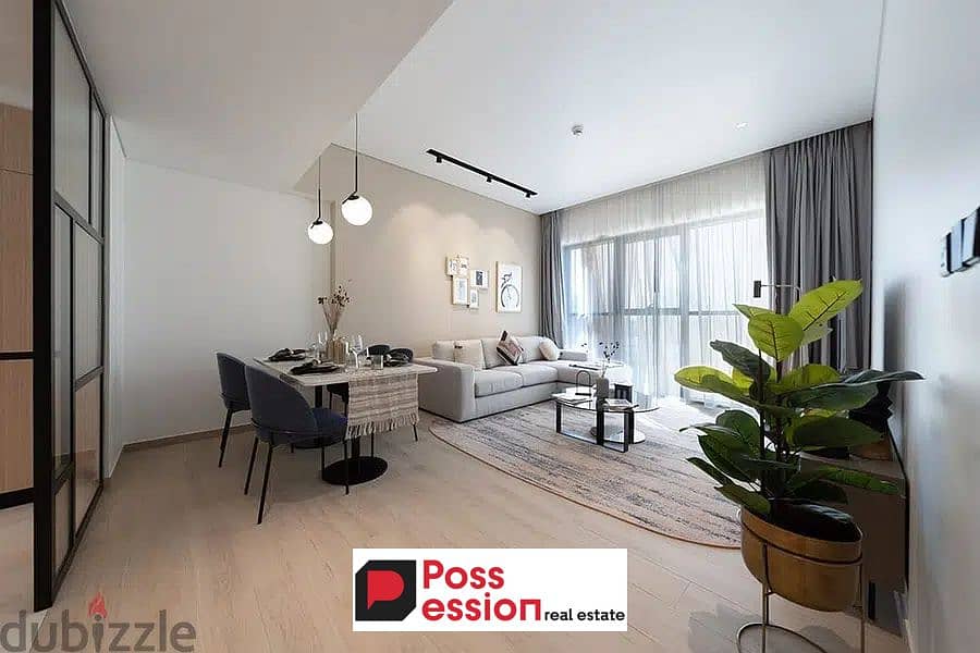 Hotel apartment for sale with 40% discount by Marriott in front of the UAE Embassy in Heliopolis, Al Thawra Street, in installments over 8 years 0