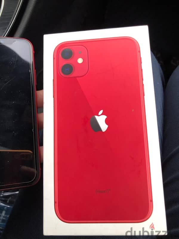 Iphone 11 with box and charger 2