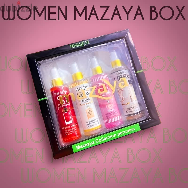 اكتشفي سحر الأنوثة مع WOMEN MAZAYA BOX! 0