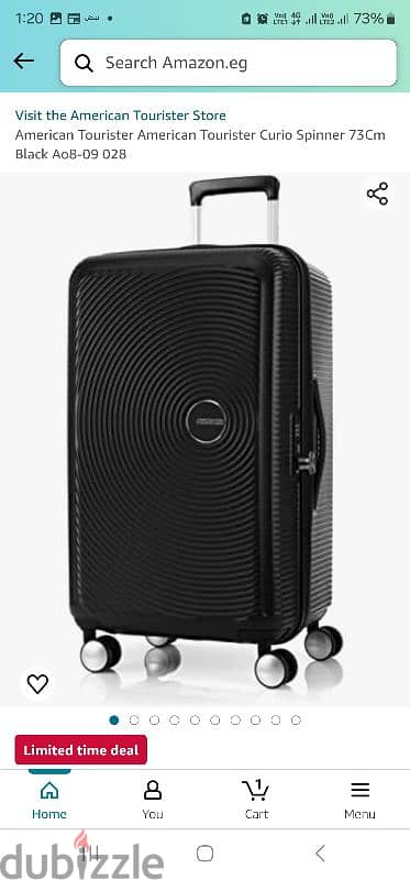 american tourister luggage spinner 7