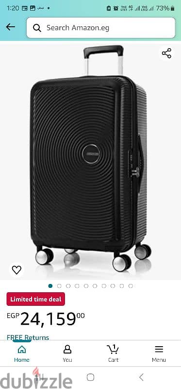 american tourister luggage spinner 8