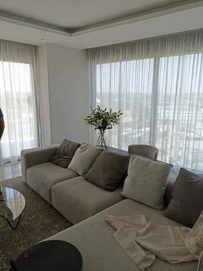 Apartment fully finished with air conditioners in Zed Towers Naguib Sawiris Sheikh Zayed