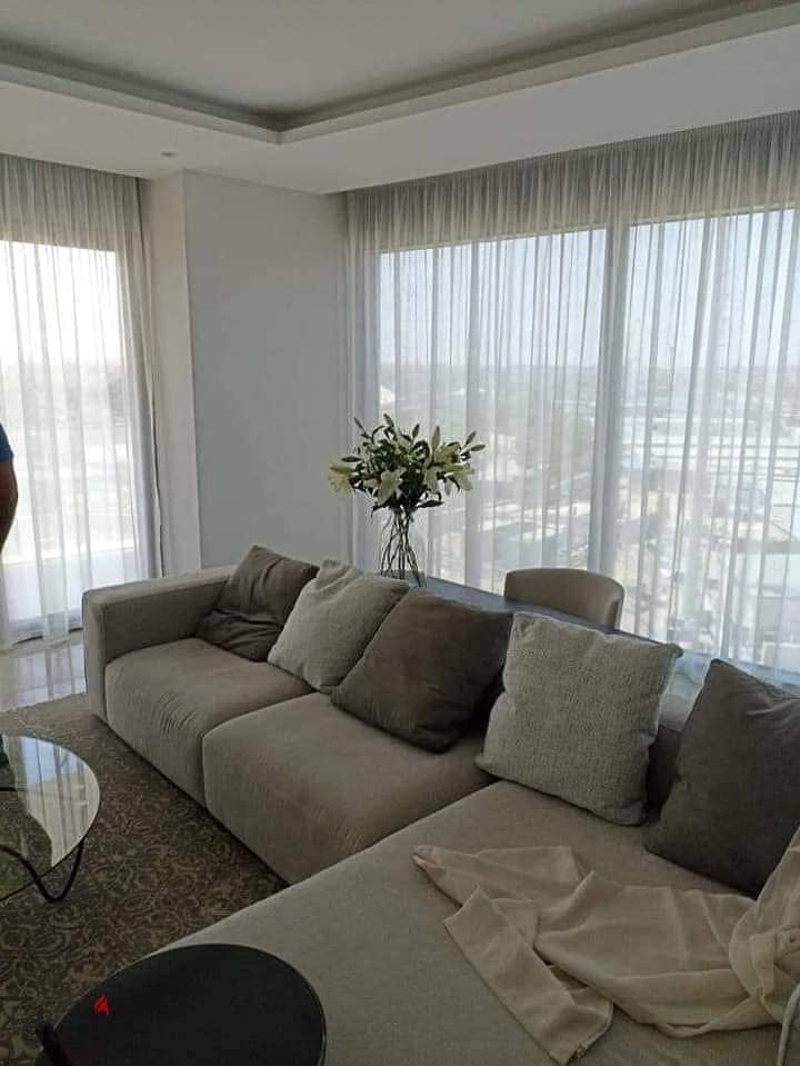 Apartment fully finished with air conditioners in Zed Towers Naguib Sawiris Sheikh Zayed 0