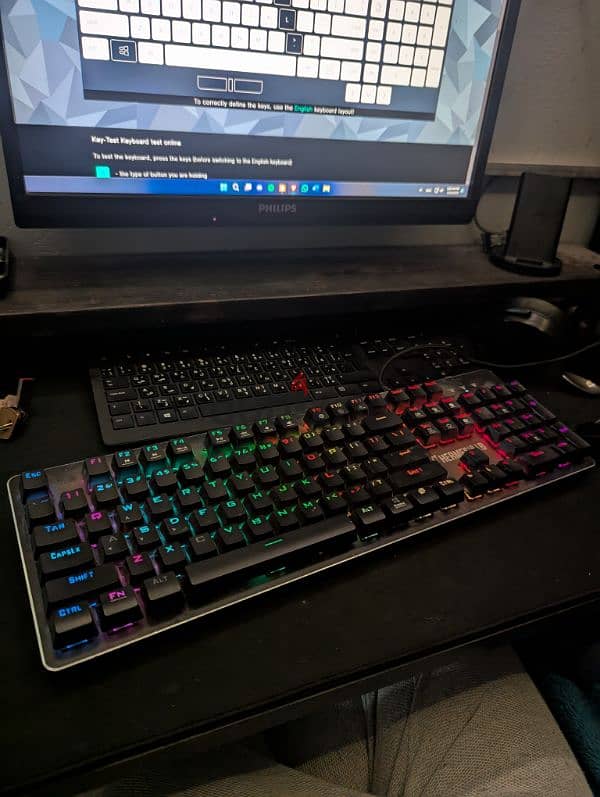 Used Gamdias Mechanical keyboard 1