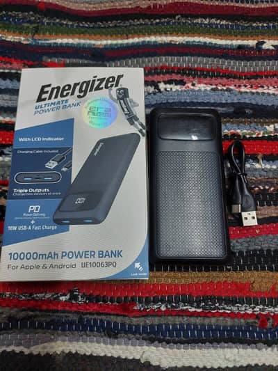 Energizer 10000 mAh Power Bank باور بانك انيرجايزر