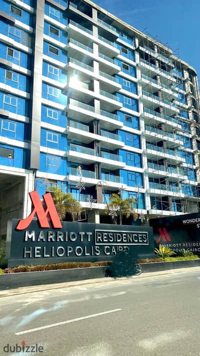 شقة فندقية للبيع يتم تأجيرها بالدولار بواسطه فندق Marriott بجوار مطار القاهرة airport و سيتي ستارز city stars