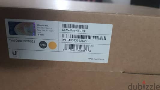 Unifi USW PRO 48 POE switch