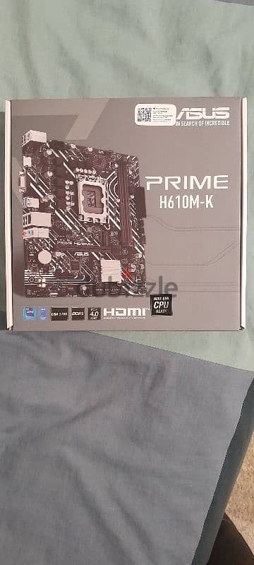 ASUS PRIME H610M-K DDR5 motherboard