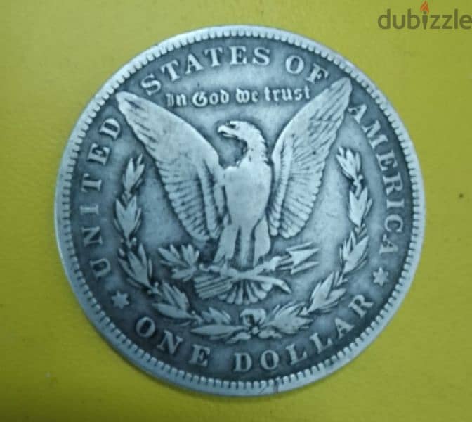 U S Morgan Dollar مورجان دولار 2