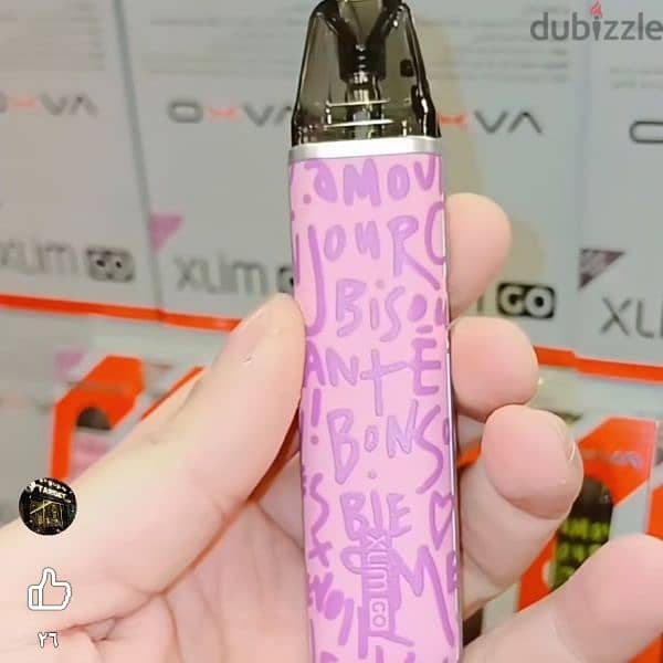 اوكسفا اكسليم جو فيب بود جديد متبرشم oxva xlim go new vape 5