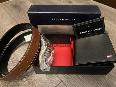 TOMMY bundle wallet and belt original